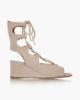 Picture of Striped Canvas Heels