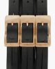 Picture of Eyelet-embellished Suede belt