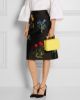 Picture of Croc-effect Leather Clutch